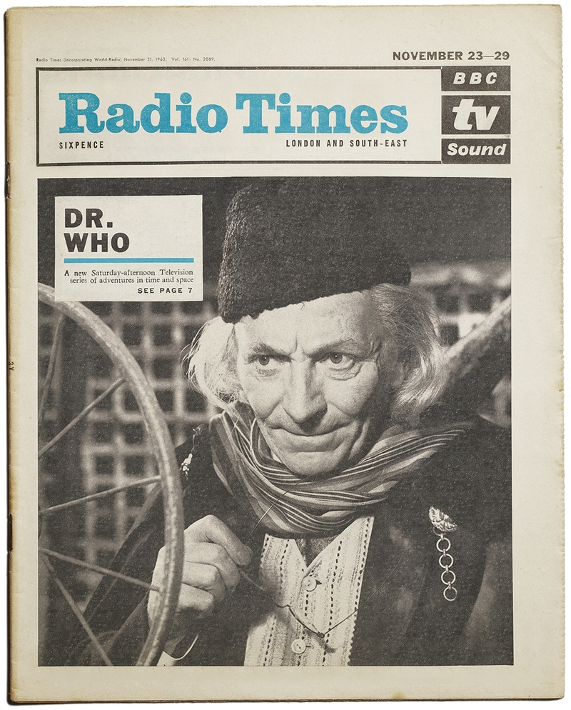 Illustration for article titled See the magazine cover that Doctor Who was denied in 1963